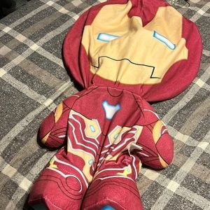Iron man inflatable stand up plushy